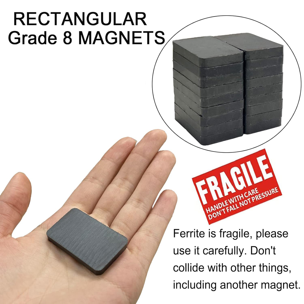 Ferrite Ceramic Blocks Magnets - Hobby Is Science 评论和价格