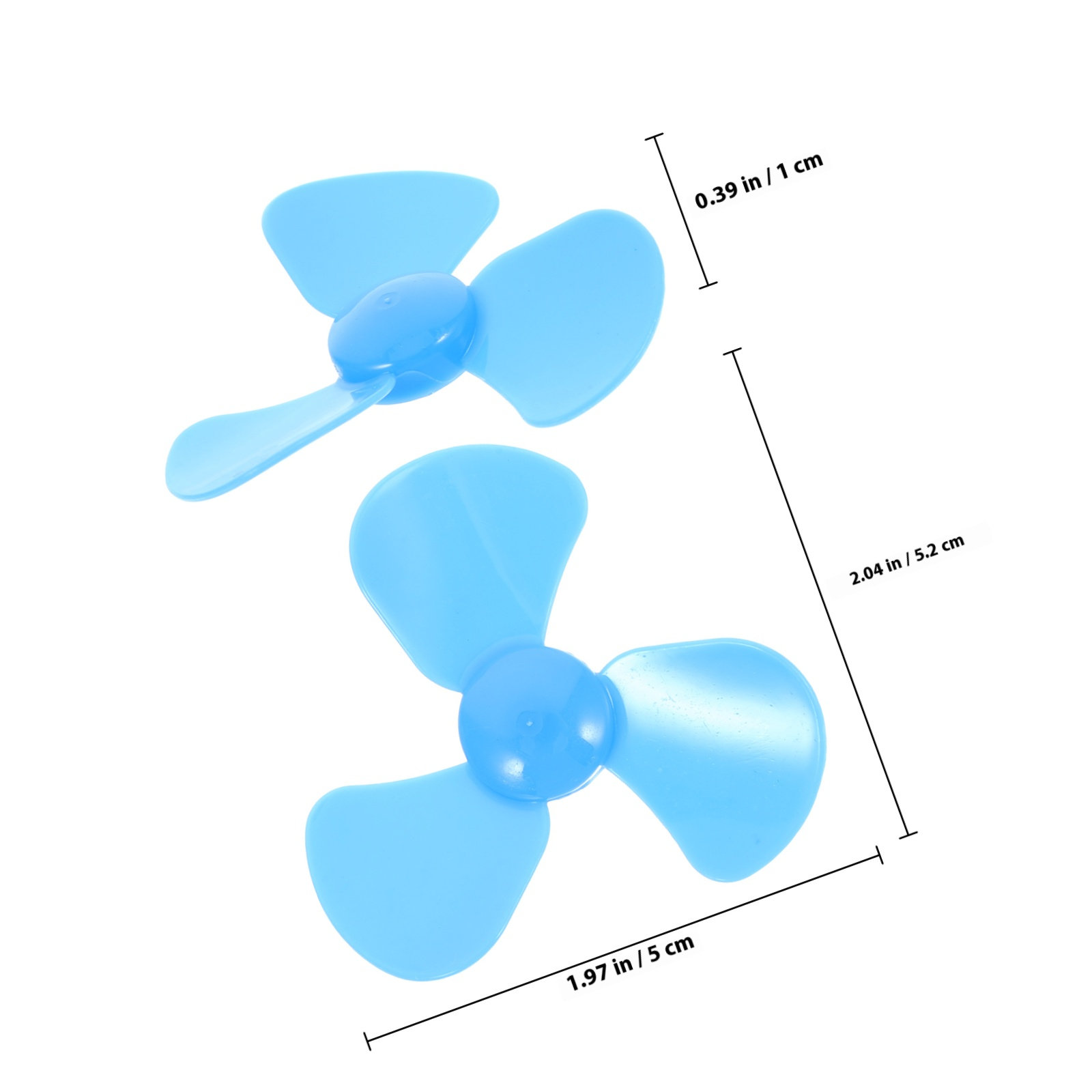 10Pcs Plastic Mini Fan Blades  - Science Project 评论和价格