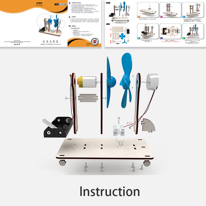 DIY Wind Driven Generator Mode - Science Project Kit 评论和价格