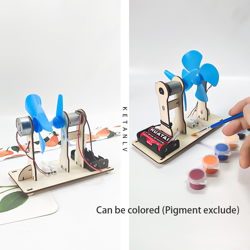 DIY Wind Driven Generator Mode - Science Project Kit 评论和价格
