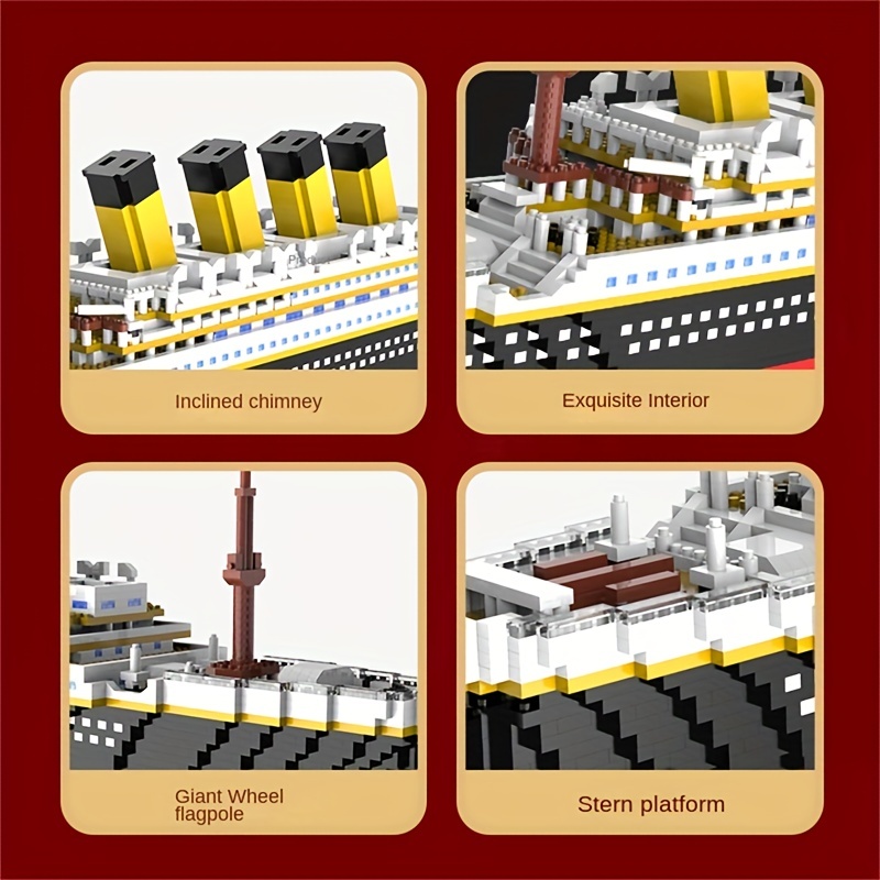 Titanic building block assembl - Science Olympiad 评论和价格