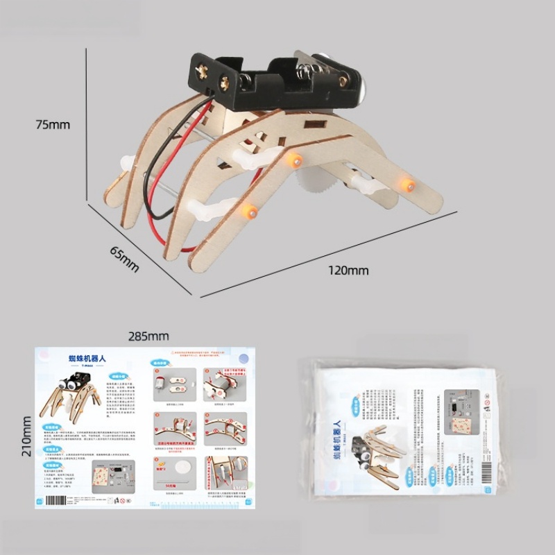 Diy Handmade Walking Spider Ro - Science Max 评论和价格
