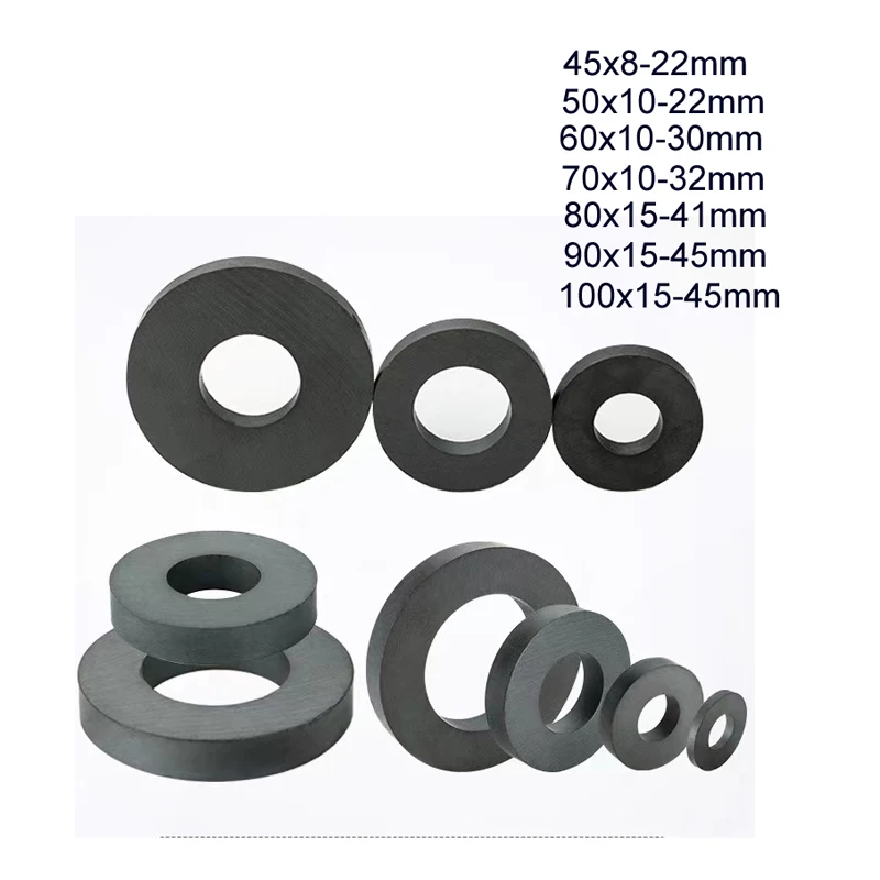 D45-100mm Ferrite Ring Magnet  - Hobby Is Science 评论和价格