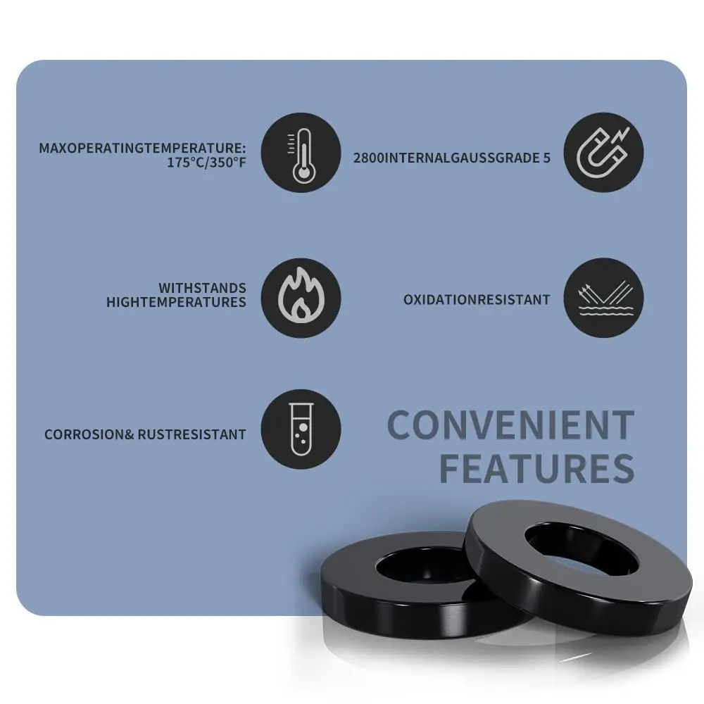 D45-100mm Ferrite Ring Magnet  - Hobby Is Science 评论和价格