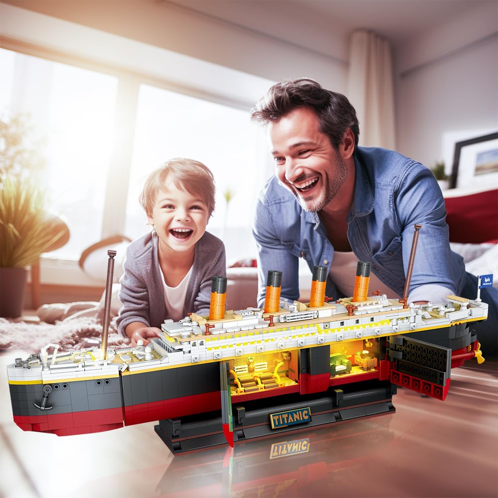 Titanic Building Set with LED- - Science Olympiad 评论和价格