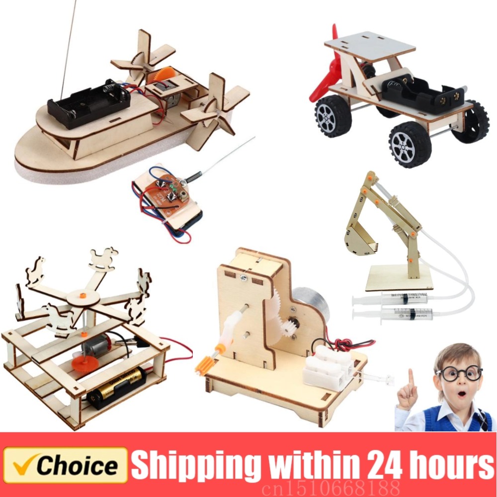 DIY Boat Model Science Toys Ki - Science Max 评论和价格