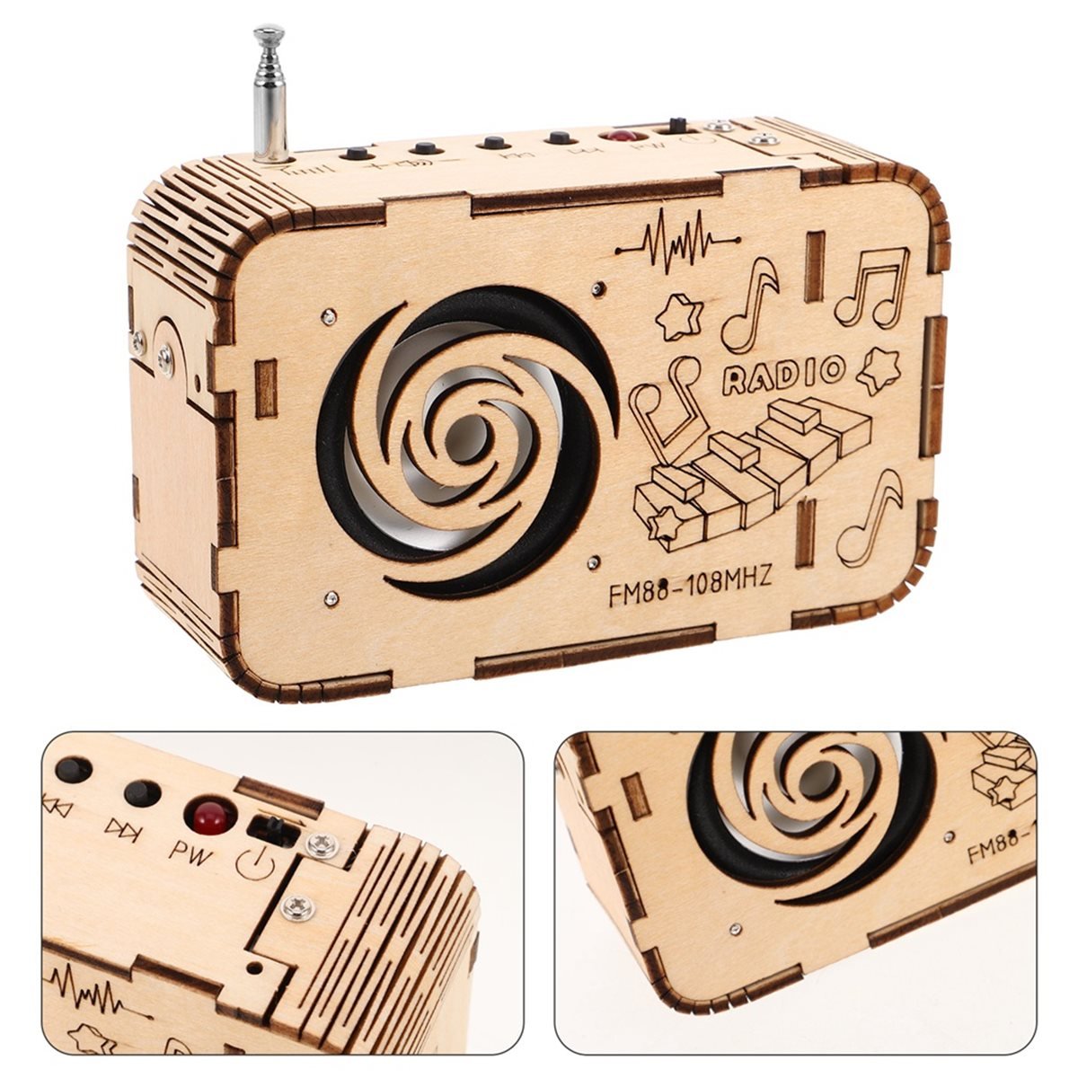 DT57 LATEST MODEL 88-108MHZ DI - Science Project Physics 评论和价格
