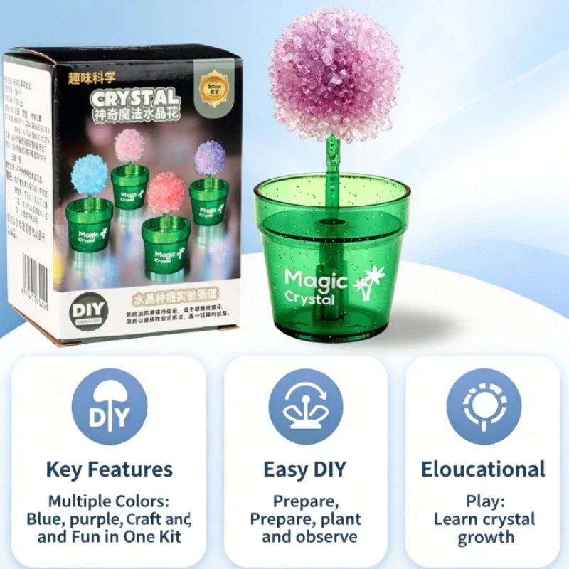 Home Science Experiment Kit, M - Crystal Growing Kit 评论和价格